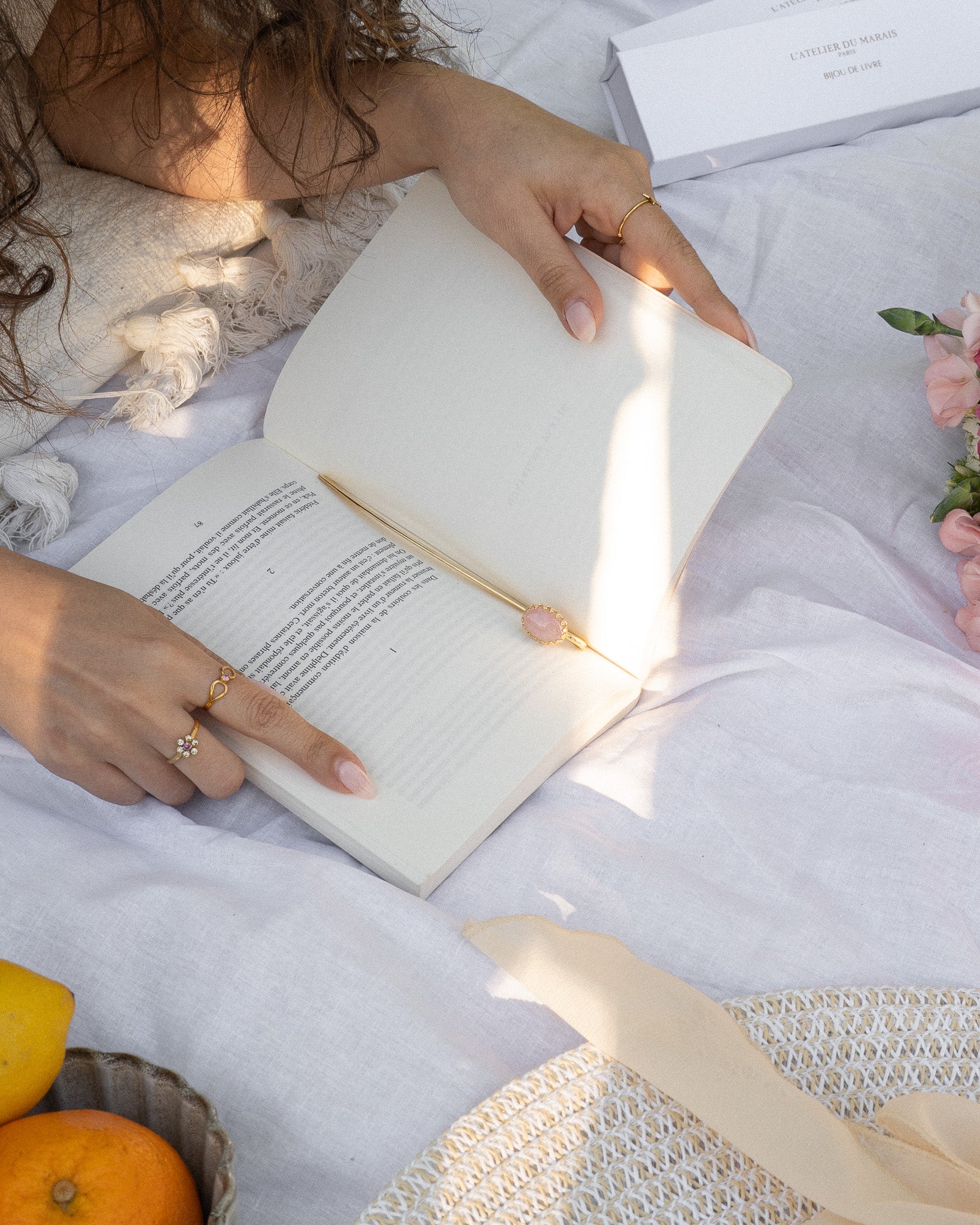 Marque page | Bijou de livre Antoine