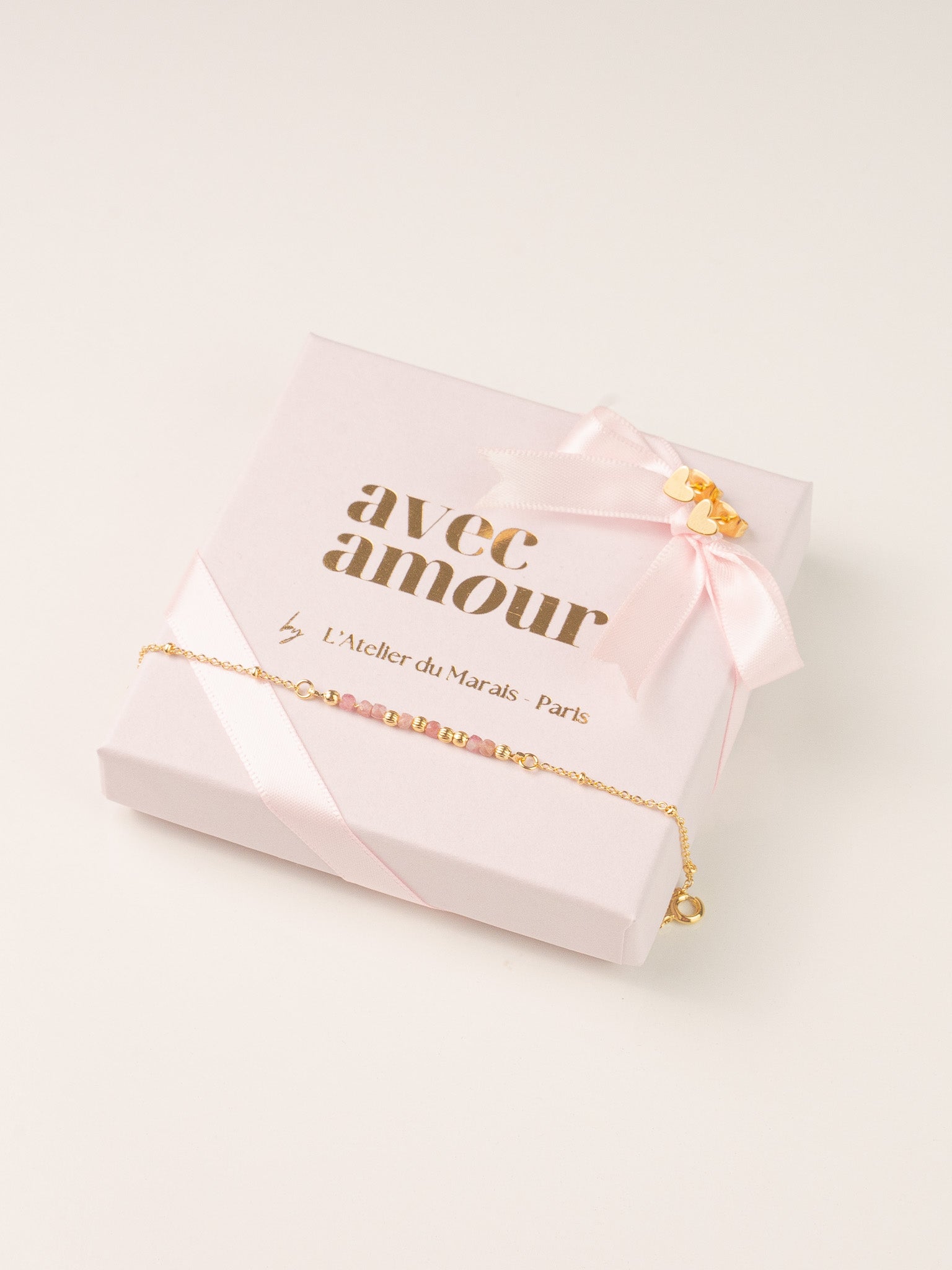 Coffret "Avec Amour" | Bracelet "Je t'aime"