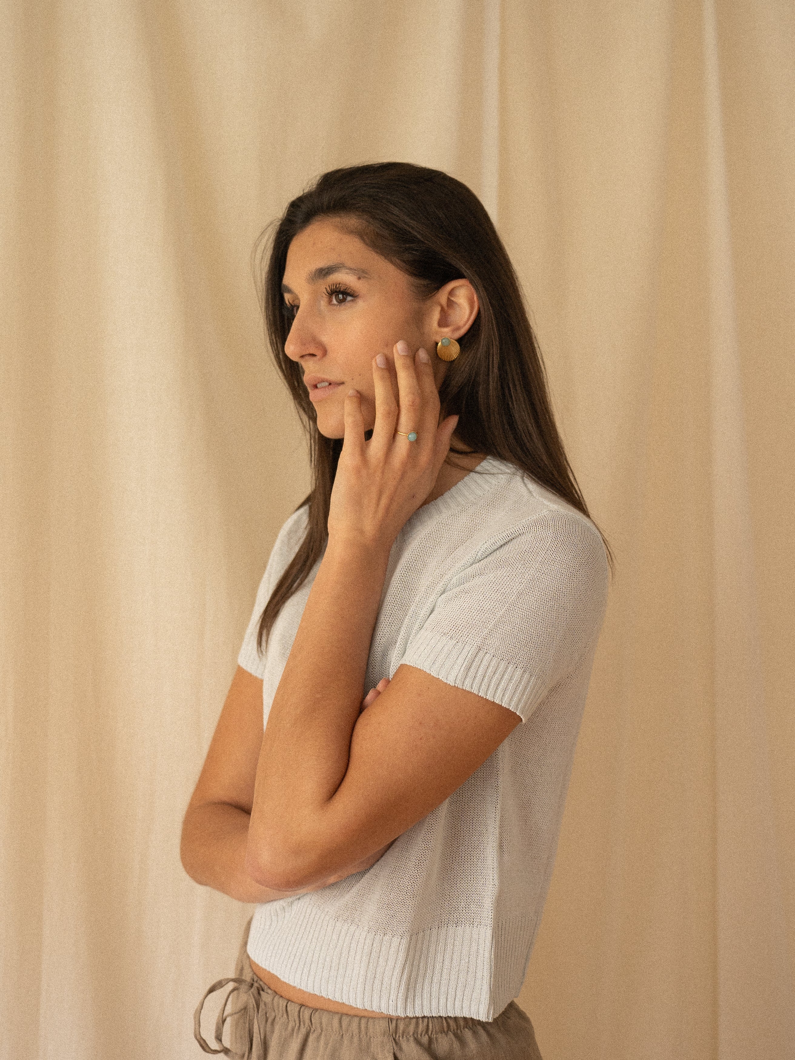 Boucles Thaïs - Médaille Theo