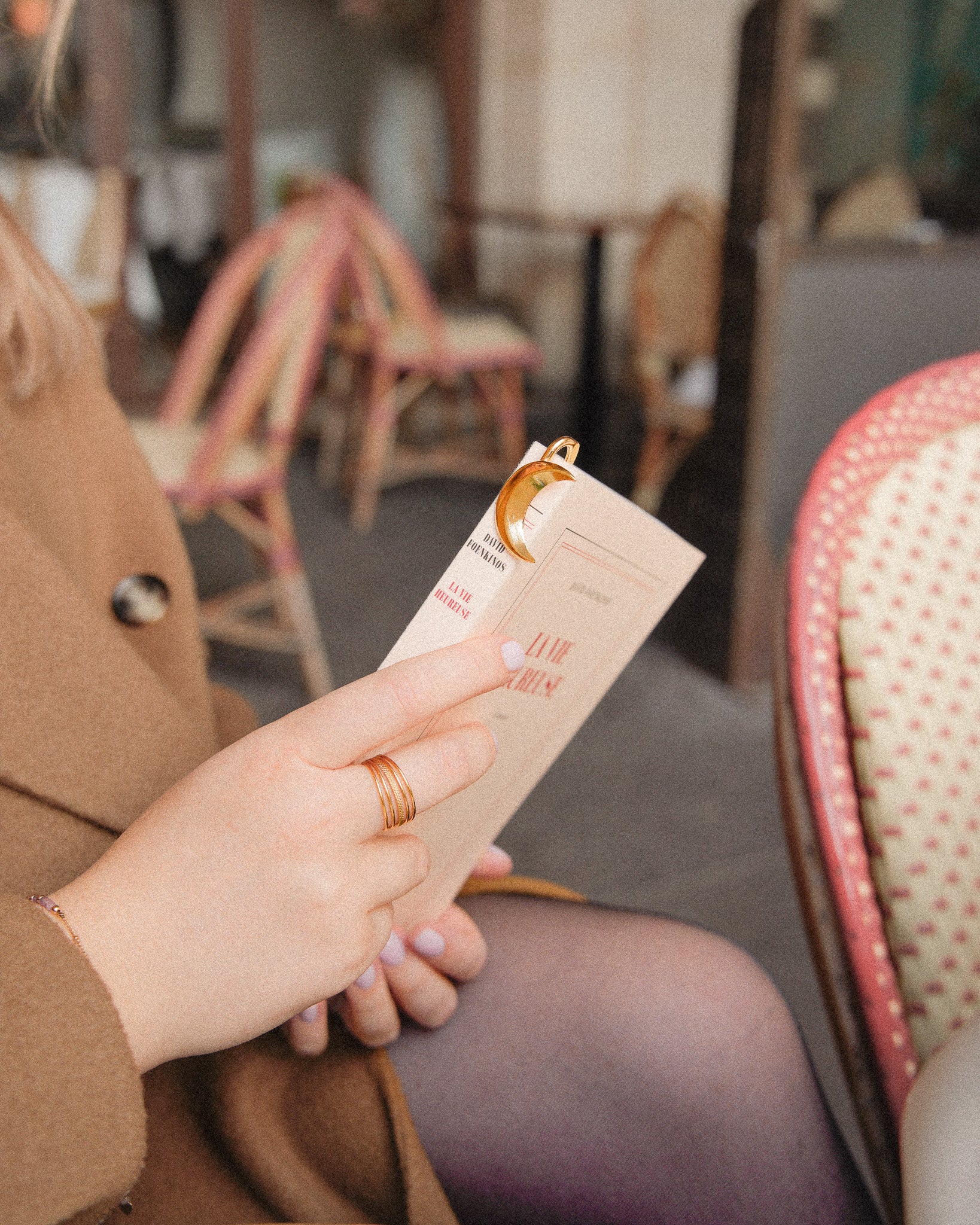 Marque page | Bijou de livre Victor