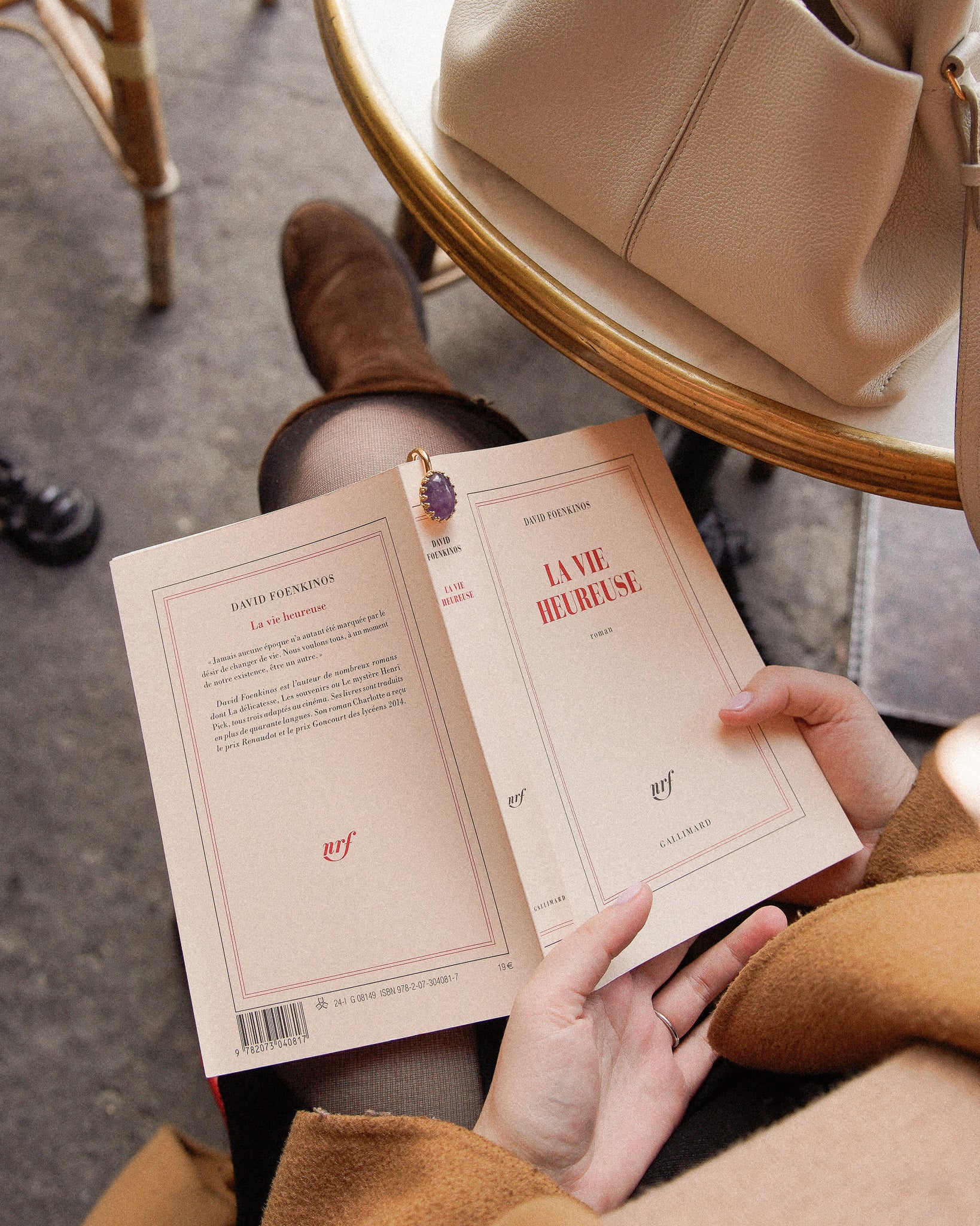 Marque page | Bijou de livre Arthur