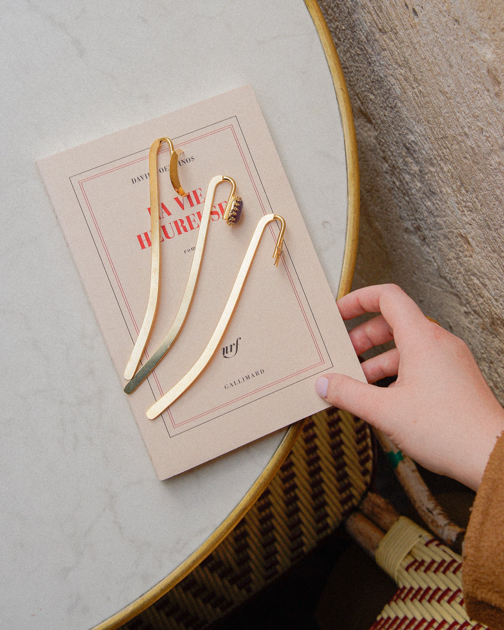 Marque page | Bijou de livre Victor