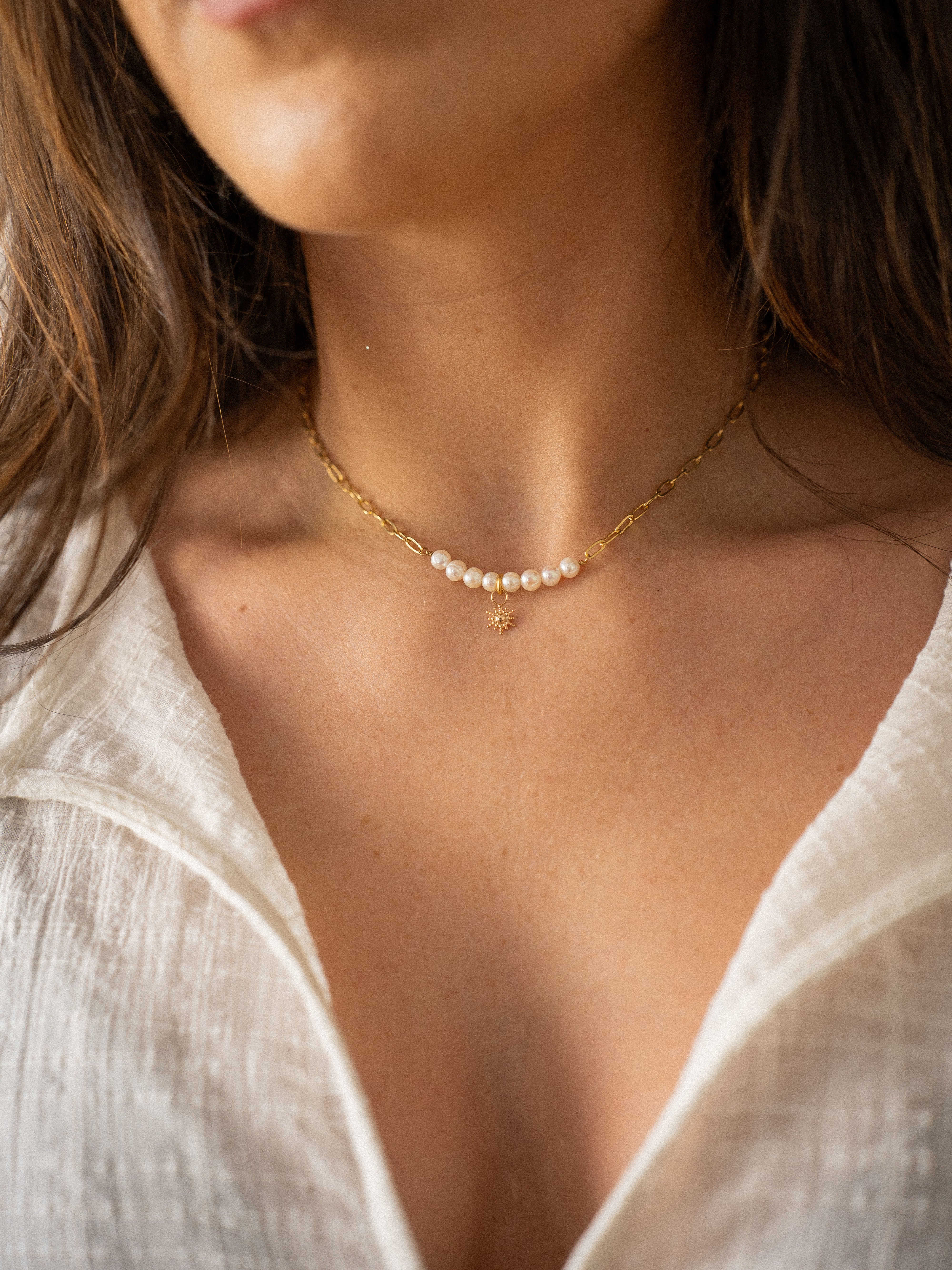 Collier Maëlle - Perles