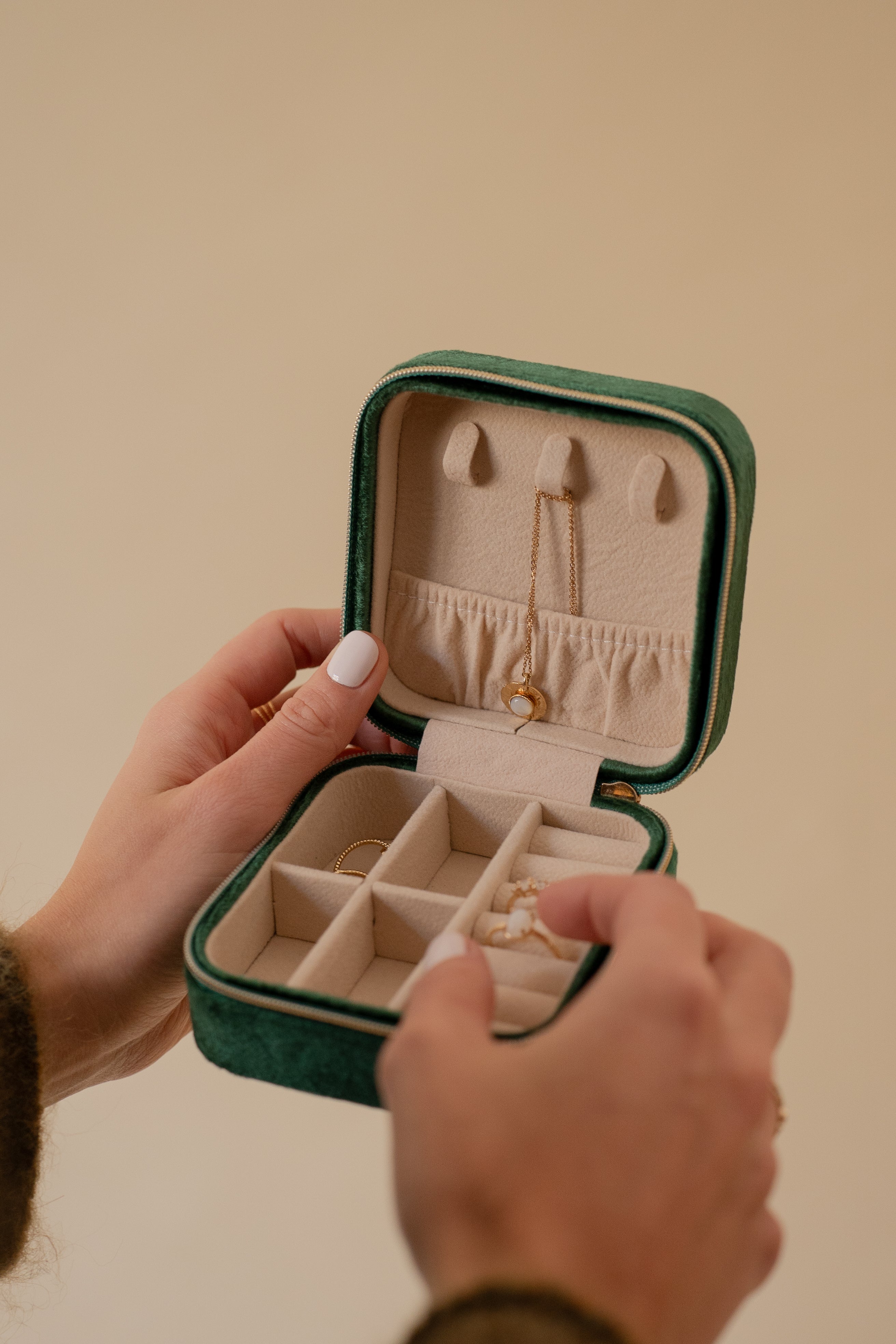 Boite à bijoux de voyage