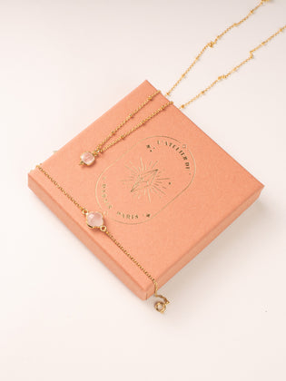 Coffret | Quartz rose